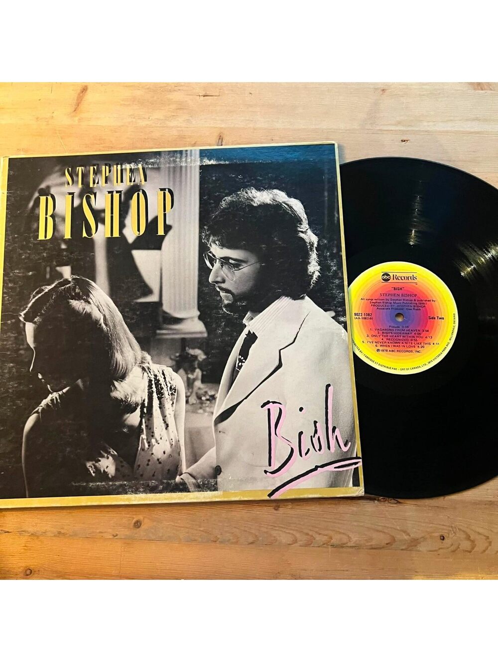 Stephen Bishop - Bish 33rpm VG+ VR18